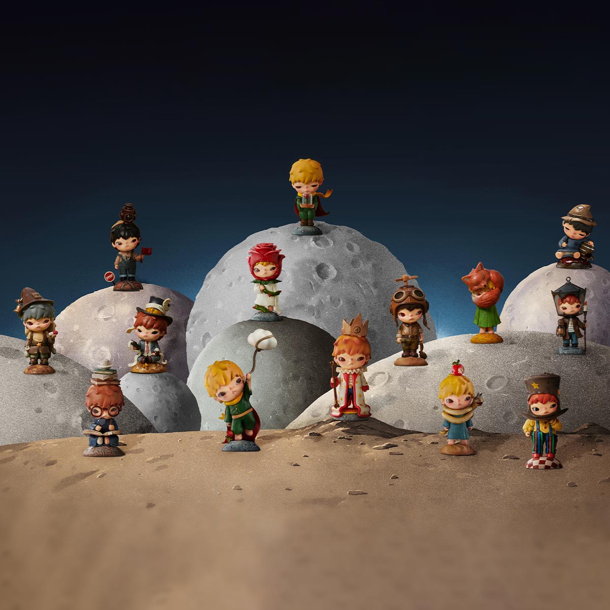 Labubucity - Hirono Le Petit Prince Figures