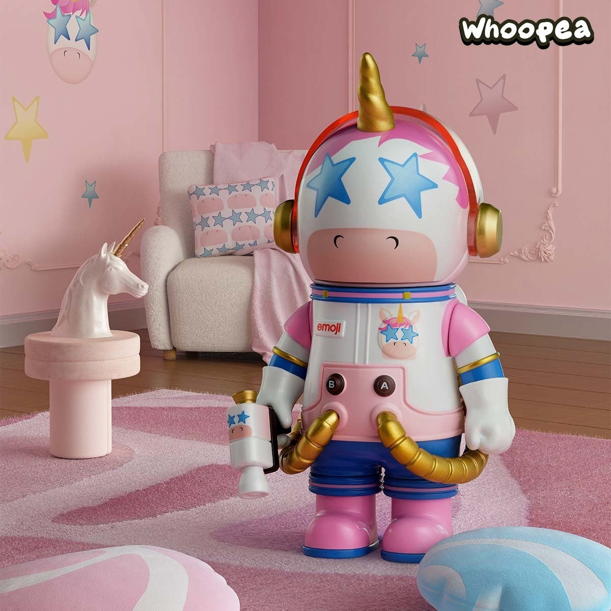MEGA SPACE MOLLY 100% × emoji? Series Figures, Blind Box