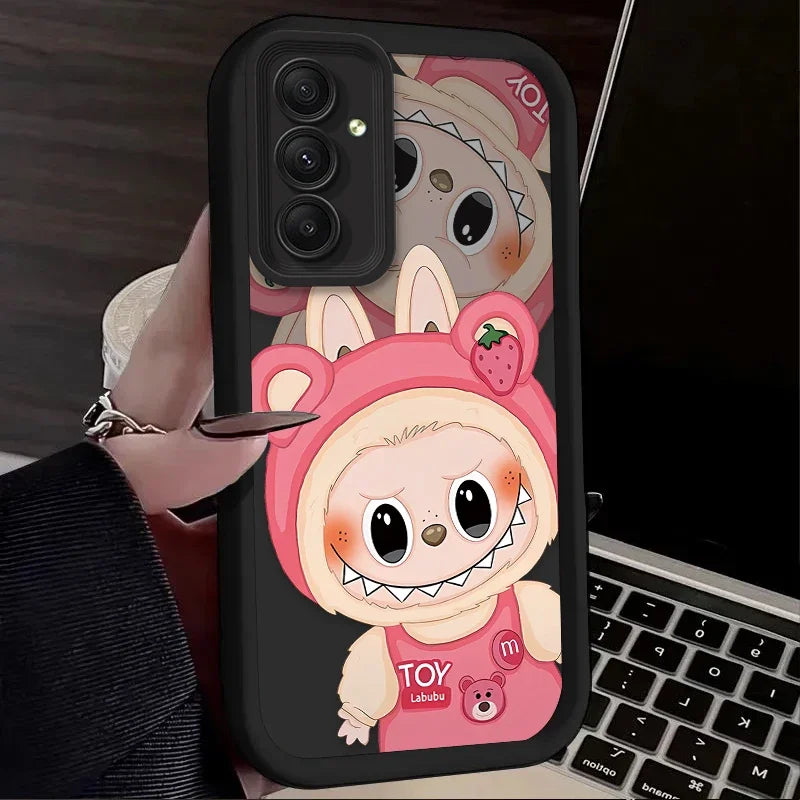 Labubu Case for Samsung Galaxy - Soft Silicone Cover