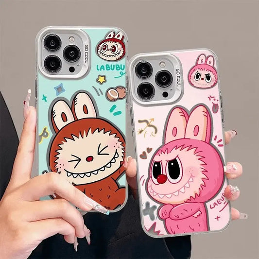 Labubu Phone Case For iPhone - Shockproof Back Cover
