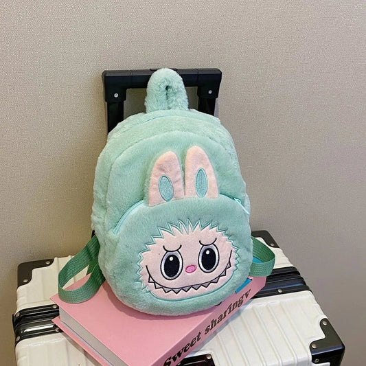 Fluffy Labubu Backpack