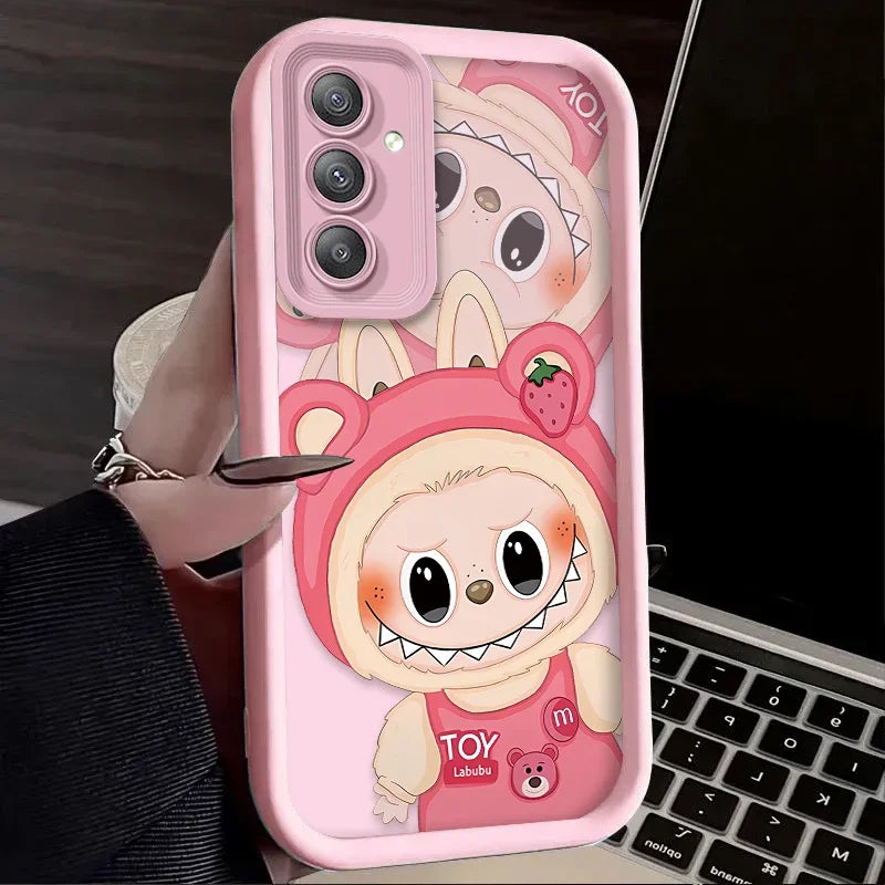 Labubu Case for Samsung Galaxy - Soft Silicone Cover