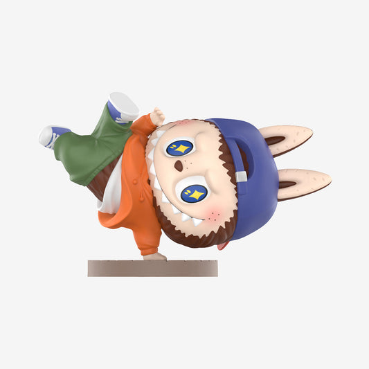 Labubu Hip hop Girl Figure Limited Edition Street Series Vinyl Art Toy